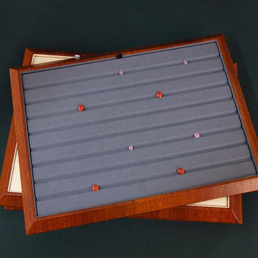 Wood Jewelry Round Bead Tray-JPM0089 - Jewelry Packaging Mall