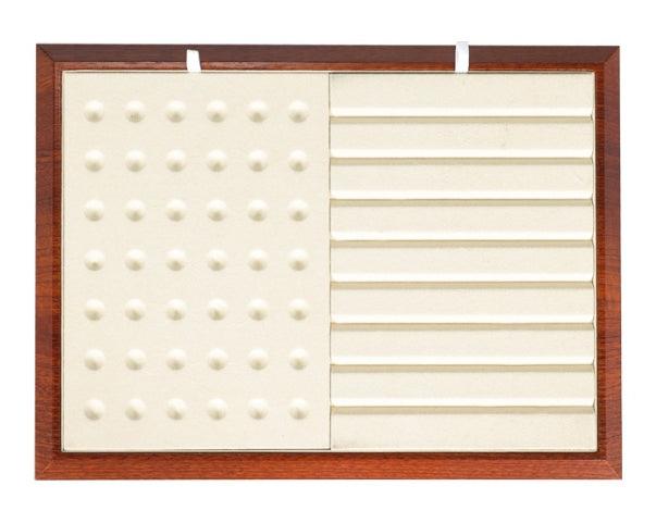 Wood Jewelry Round Bead Tray-JPM0089 - Jewelry Packaging Mall
