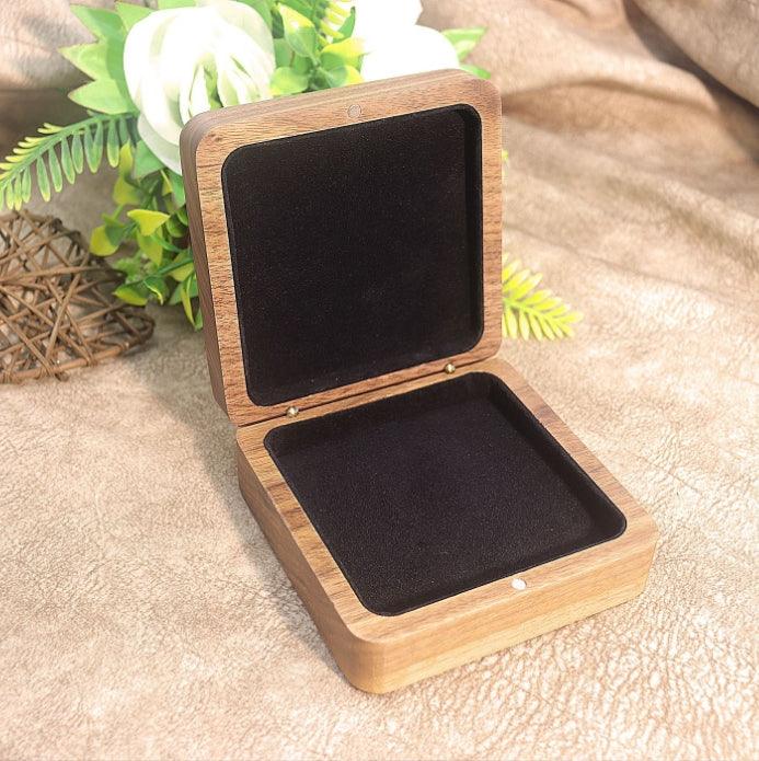 Sustainably Sourced Walnut Bracelet Box-JPM0247 - Jewelry Packaging Mall
