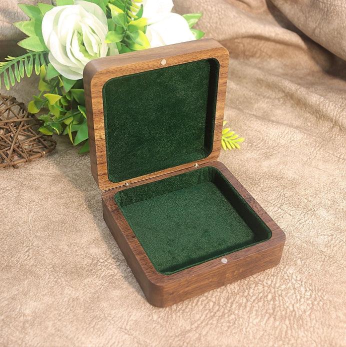Sustainably Sourced Walnut Bracelet Box-JPM0247 - Jewelry Packaging Mall