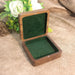 Sustainably Sourced Walnut Bracelet Box-JPM0247 - Jewelry Packaging Mall