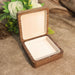 Sustainably Sourced Walnut Bracelet Box-JPM0247 - Jewelry Packaging Mall