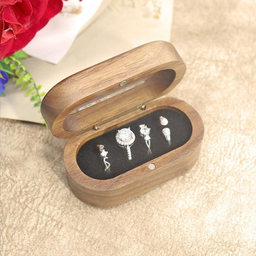 Walnut Dream Box-JPM0238 - Jewelry Packaging Mall