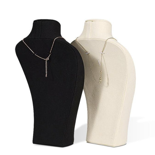 Stylistic Fiber Bust for Necklaces-JPM0249 - Jewelry Packaging Mall