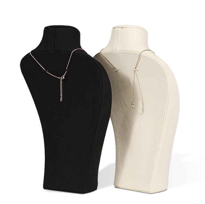 Stylistic Fiber Bust for Necklaces-JPM0249 - Jewelry Packaging Mall