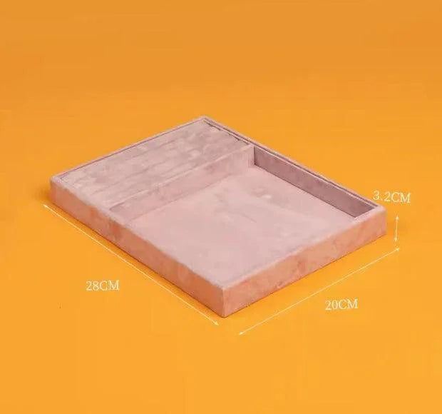 Velvet Lxury Tray-JPM0268 - Jewelry Packaging Mall