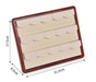 Bicolor Wooden Earring Showcase-JPM0275 - Jewelry Packaging Mall