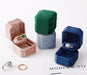 Assorted Square Velvet Ring Box Collection-JPM0215 - Jewelry Packaging Mall