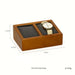 Contemporary Gray Wooden Display Collection - Jewelry Packaging Mall