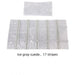 Ice Gray Velvet & Transparent PVC Jewelry Roll - Jewelry Packaging Mall
