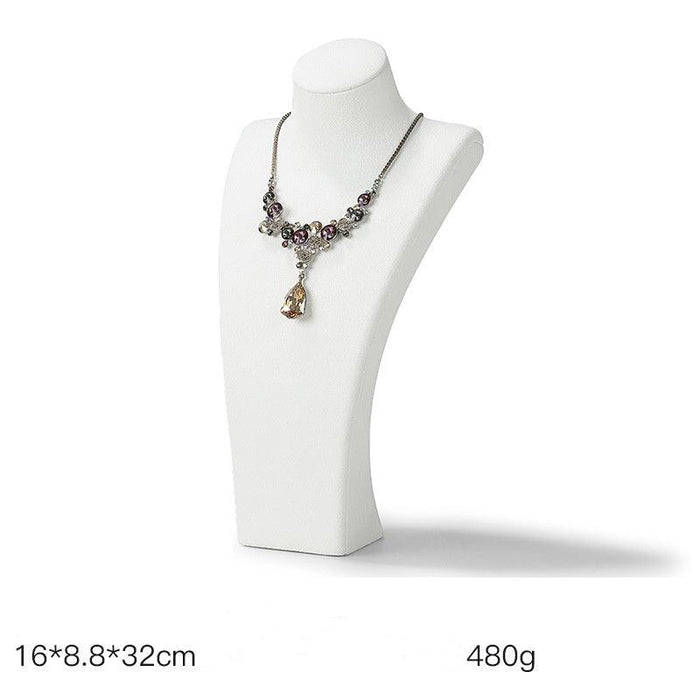 Ultra-Fiber Neck Mannequin Necklace Busts - Jewelry Packaging Mall