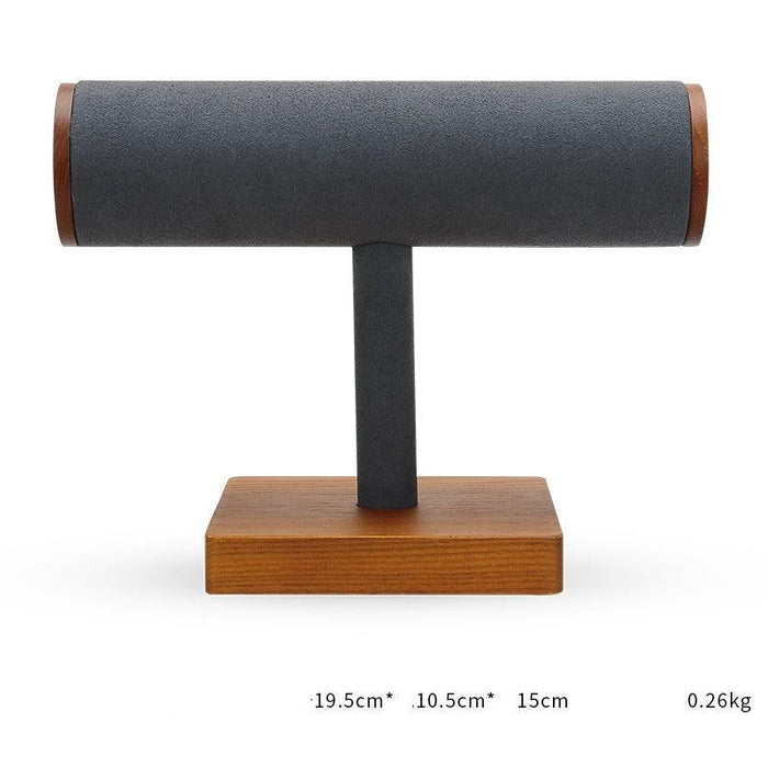 Contemporary Gray Wooden Display Collection - Jewelry Packaging Mall