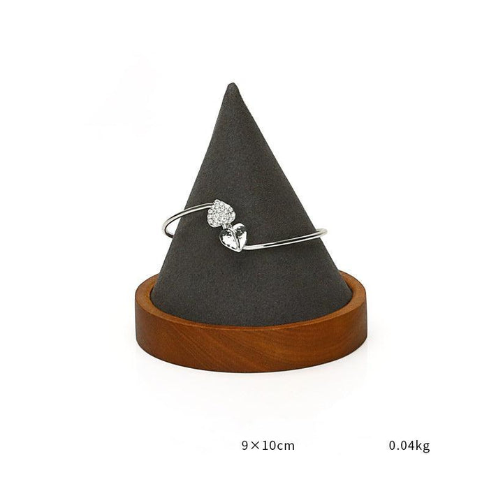 Contemporary Gray Wooden Display Collection - Jewelry Packaging Mall