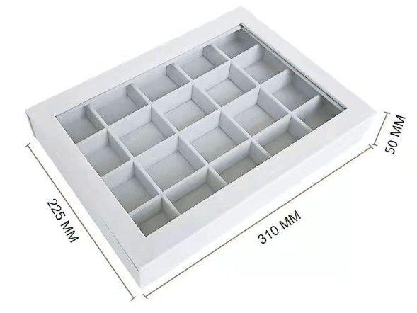 Showcase Tray W/ Transparent Lid-JPM0081 - Jewelry Packaging Mall