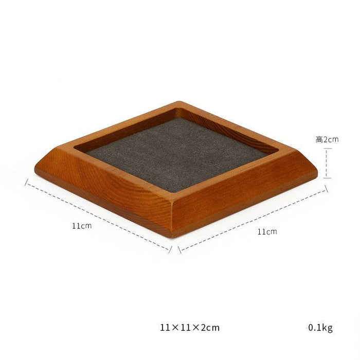 Contemporary Gray Wooden Display Collection - Jewelry Packaging Mall