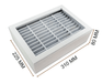 Showcase Tray W/ Transparent Lid-JPM0081 - Jewelry Packaging Mall