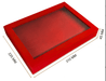 Showcase Tray W/ Transparent Lid-JPM0081 - Jewelry Packaging Mall