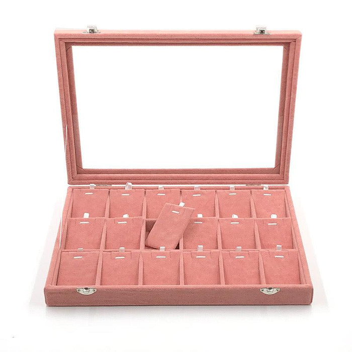 Pink Ice Flower Girly Jewelry Box-JPM0070 - Jewelry Packaging Mall