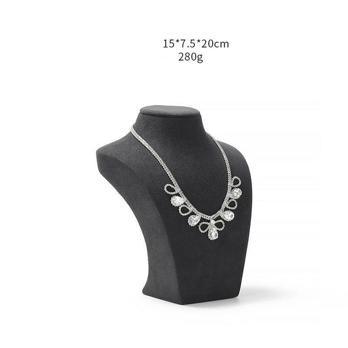 Sophisticated Necklace Bust - Jewelry Packaging Mall
