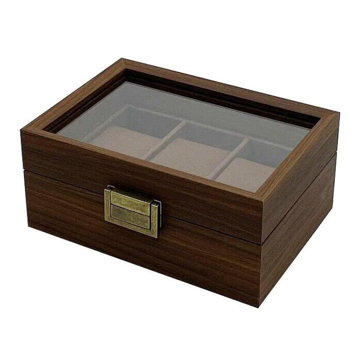 Three-Horologe Vault Watch Box-JPM0203 - Jewelry Packaging Mall
