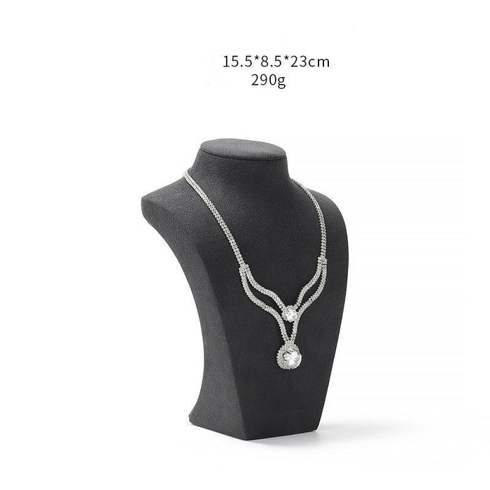 Sophisticated Necklace Bust - Jewelry Packaging Mall