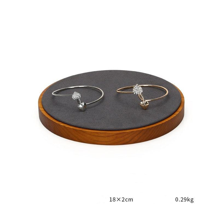 Contemporary Gray Wooden Display Collection - Jewelry Packaging Mall