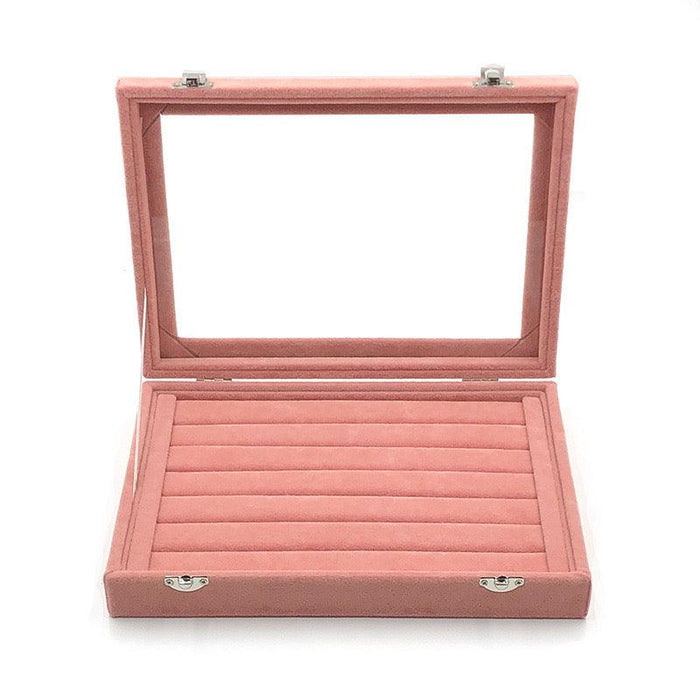 Pink Ice Flower Girly Jewelry Box-JPM0070 - Jewelry Packaging Mall