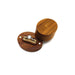 Eternal Walnut Ring Box - Jewelry Packaging Mall