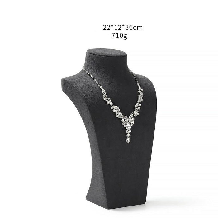 Sophisticated Necklace Bust - Jewelry Packaging Mall