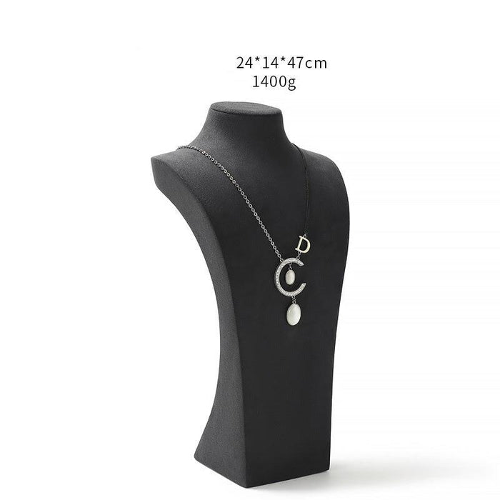 Sophisticated Necklace Bust - Jewelry Packaging Mall