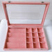 Pink Ice Flower Girly Jewelry Box-JPM0070 - Jewelry Packaging Mall
