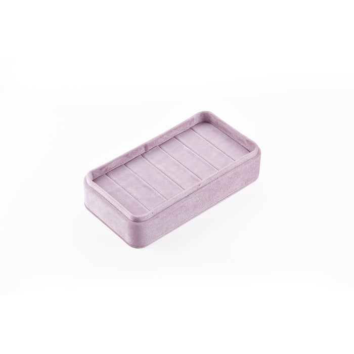 Aurora Velvet Ring Organizer Display Tray