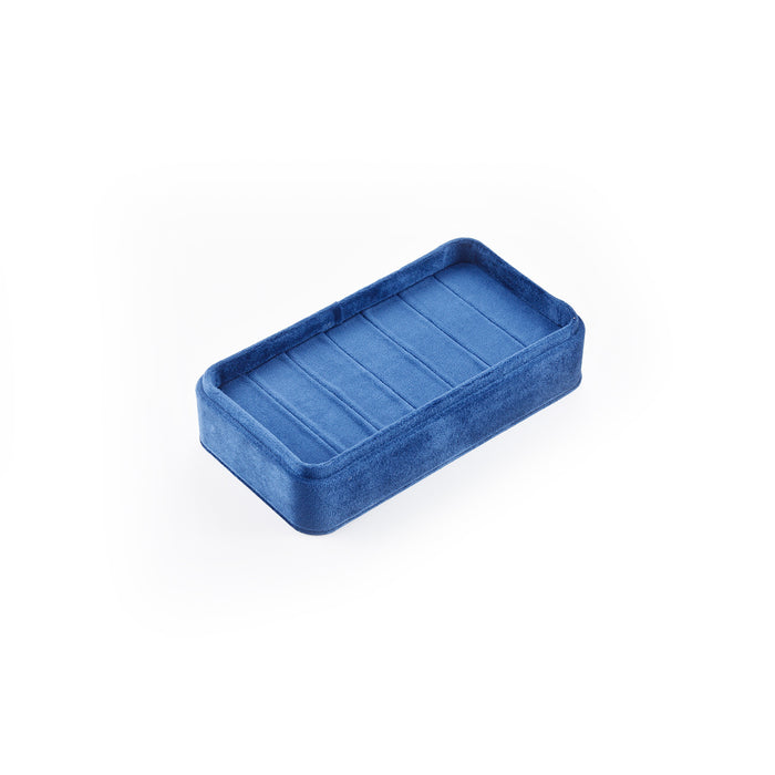 Aurora Velvet Ring Organizer Display Tray