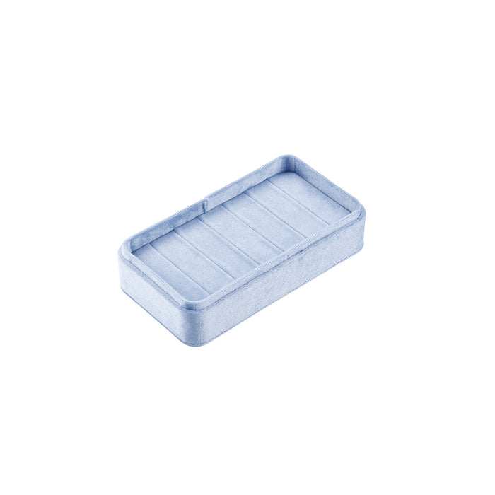 Aurora Velvet Ring Organizer Display Tray