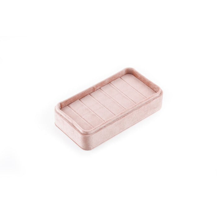 Aurora Velvet Ring Organizer Display Tray