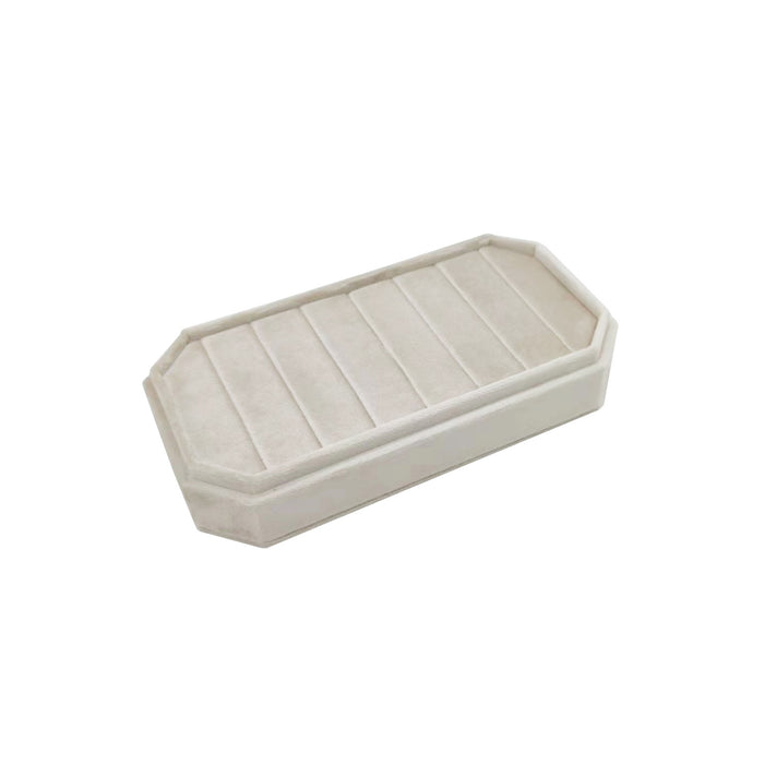 Aurora Velvet Ring Organizer Display Tray