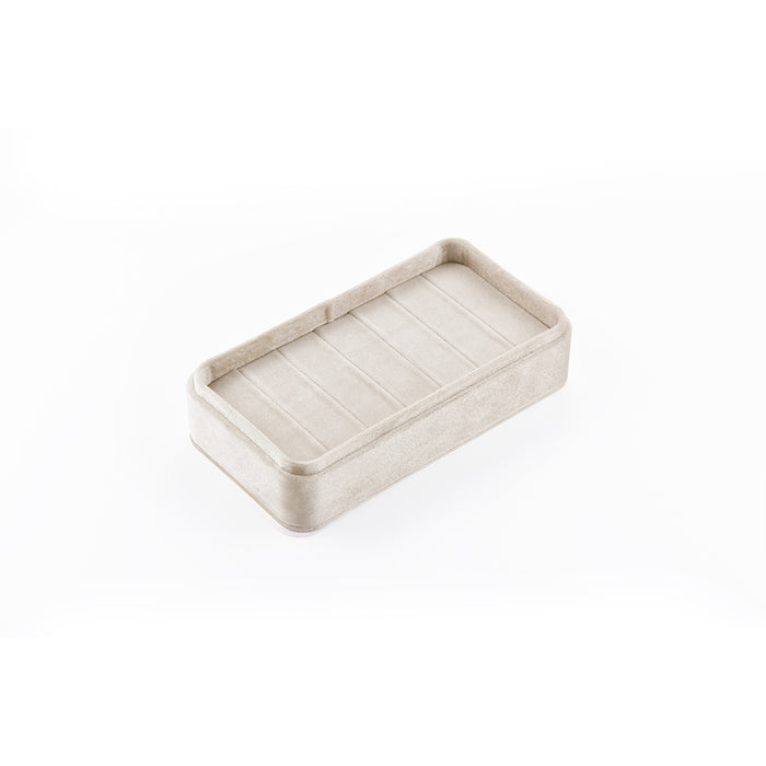 Aurora Velvet Ring Organizer Display Tray