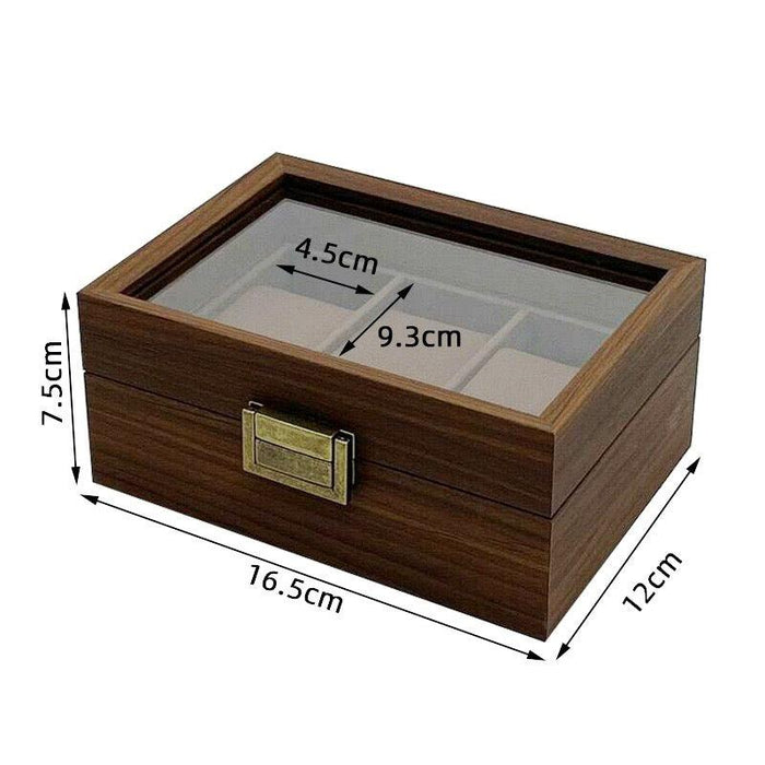 Three-Horologe Vault Watch Box-JPM0203 - Jewelry Packaging Mall