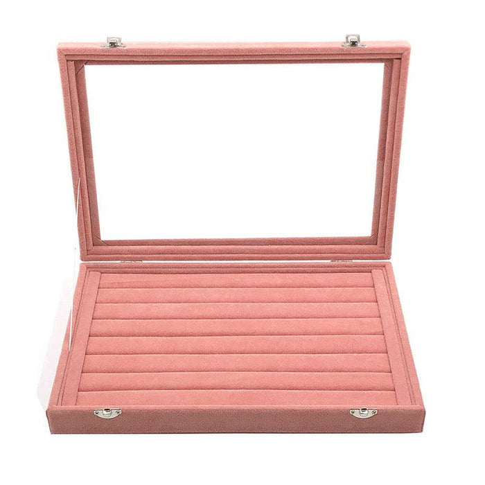 Pink Ice Flower Girly Jewelry Box-JPM0070 - Jewelry Packaging Mall