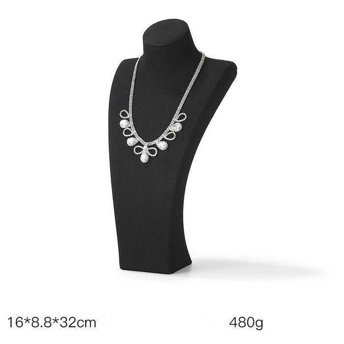 Ultra-Fiber Neck Mannequin Necklace Busts - Jewelry Packaging Mall