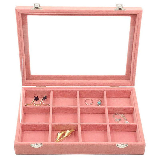 Pink Ice Flower Girly Jewelry Box-JPM0070 - Jewelry Packaging Mall