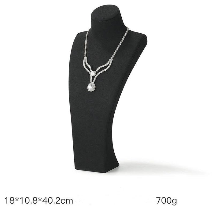 Ultra-Fiber Neck Mannequin Necklace Busts - Jewelry Packaging Mall