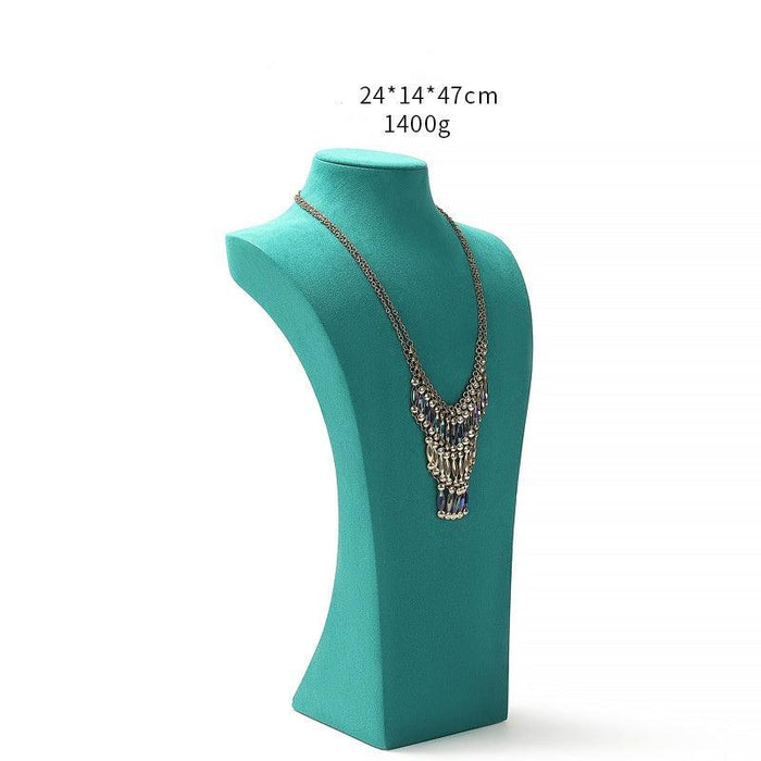 Sophisticated Necklace Bust - Jewelry Packaging Mall