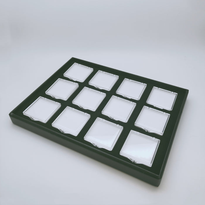 Square Acrylic Gem Stones Box - JPM0152