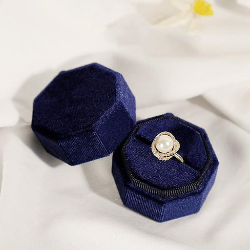 Opulent Octagons Velvet Box Collection - Jewelry Packaging Mall