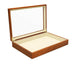 Cheerish Wooden Showcase Trays (w/ Hinged Transparent Lid) - Jewelry Packaging Mall