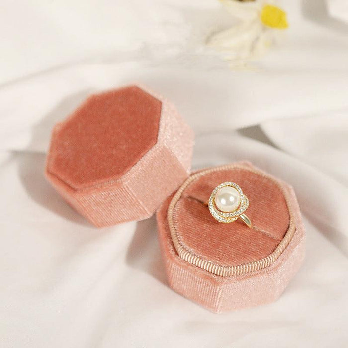Opulent Octagons Velvet Box Collection - Jewelry Packaging Mall