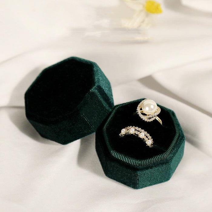 Opulent Octagons Velvet Box Collection - Jewelry Packaging Mall