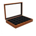 Wooden Showcase Tray Transparent Lid-JPM0113 - Jewelry Packaging Mall