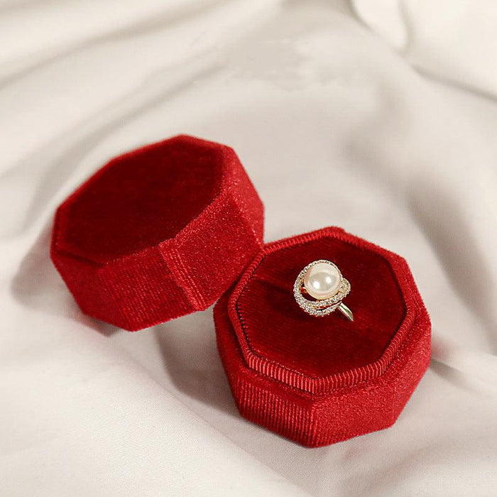 Opulent Octagons Velvet Box Collection - Jewelry Packaging Mall